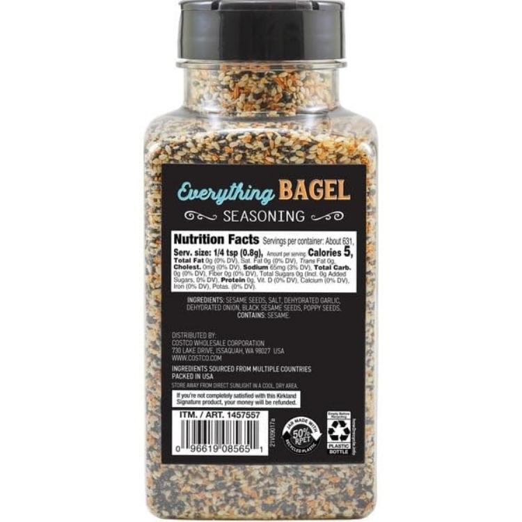 Kirkland Signature Everything Bagel Seasoning, 17.8 Ounce