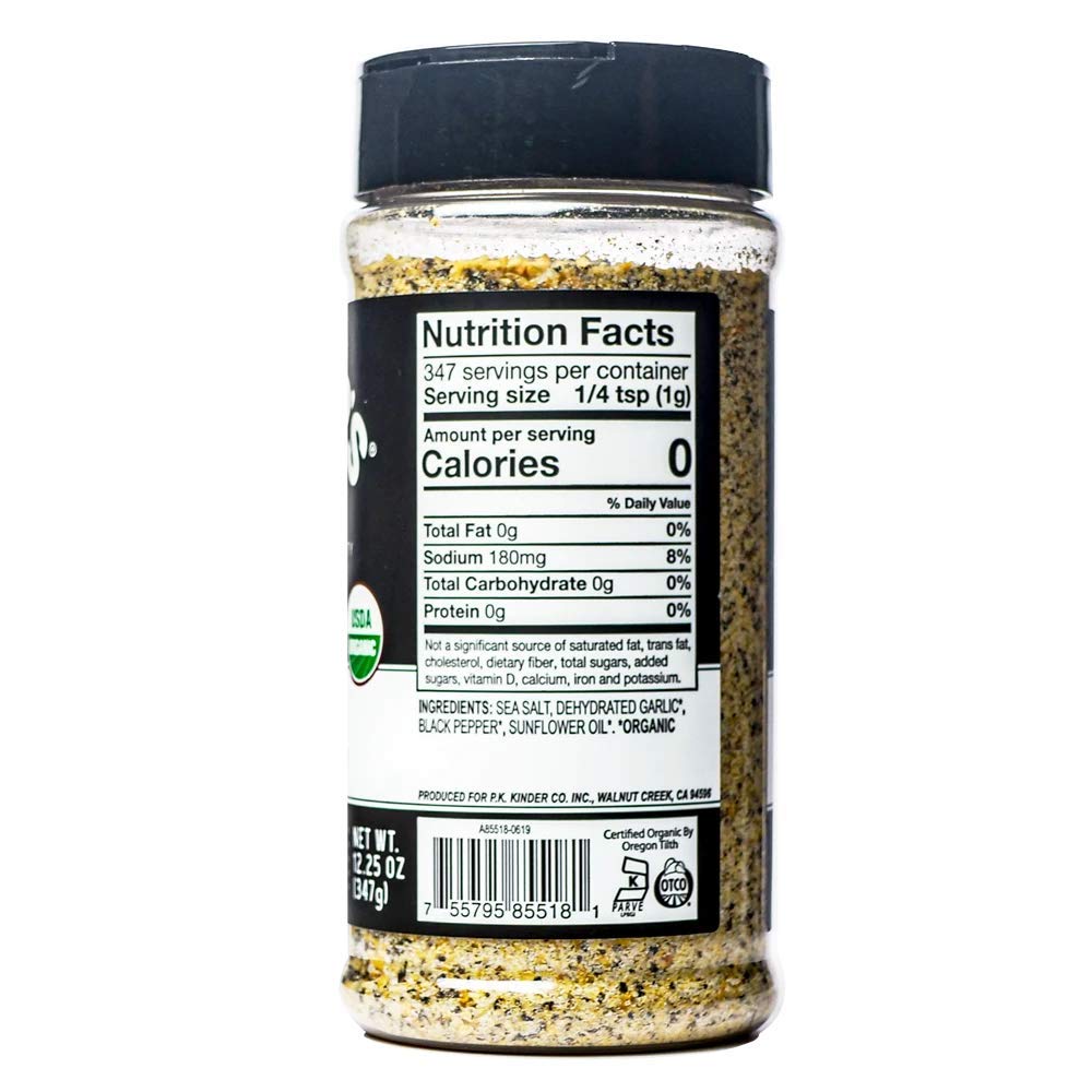Premium Quality Organic Seasoning - The Blend, 12.25oz