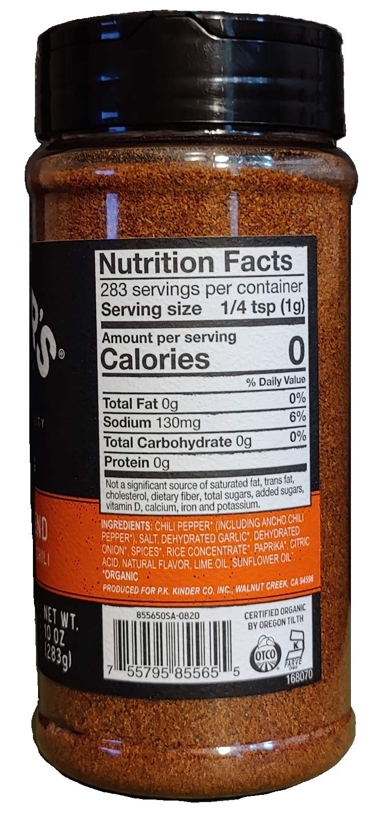 Premium Quality Organic Seasoning - The Blend, 12.25oz