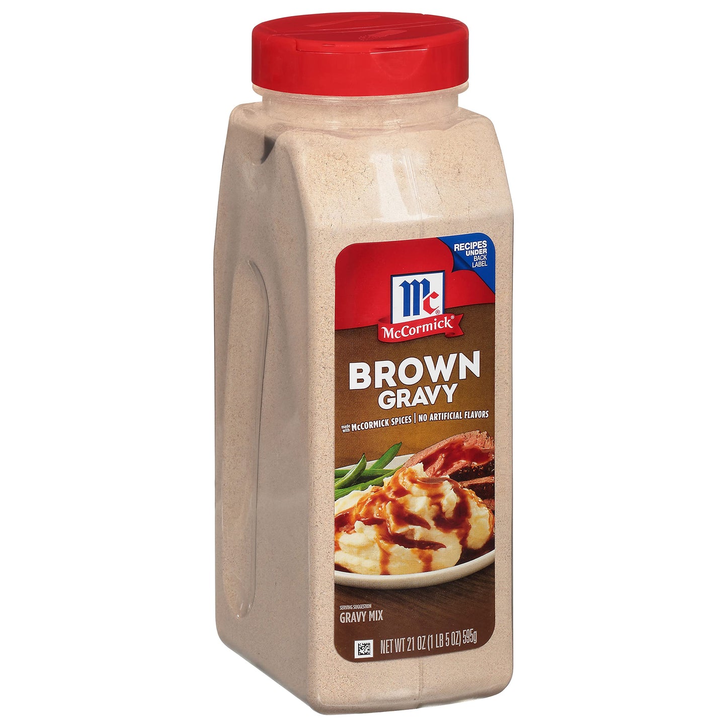 McCormick Brown Gravy Seasoning Mix, 21 oz Bottle