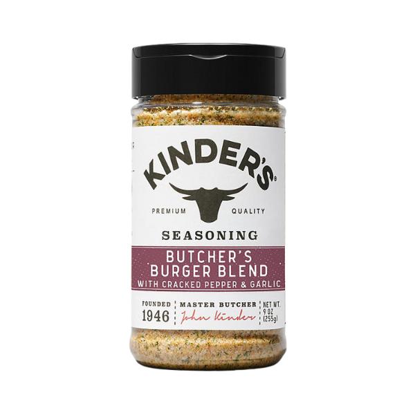 Kinder's Premium Quality Butcher's Burger Blend & All Purpose Meat & Veggie Rub - Flavorful Delight for Bold Juicy Burgers - BBQ Burger Kit Seasoning