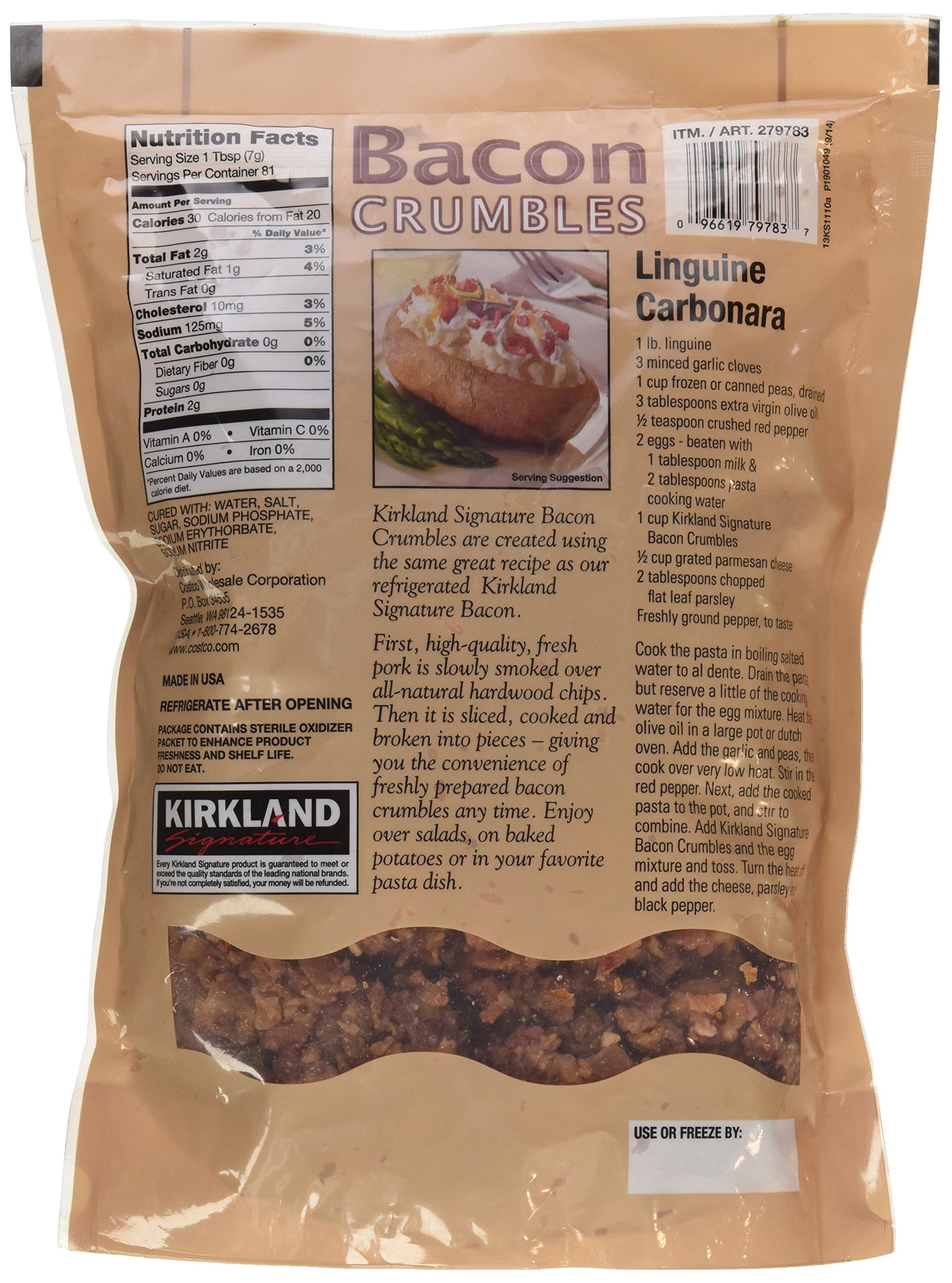 Kirkland Bacon Crumbs-20 oz