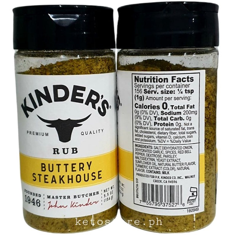 Kinder's Organic Buttery Steakhouse