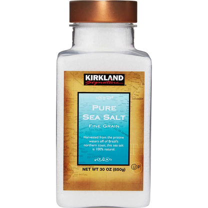 Kirkland Signature Pure Sea Salt (30 Oz)