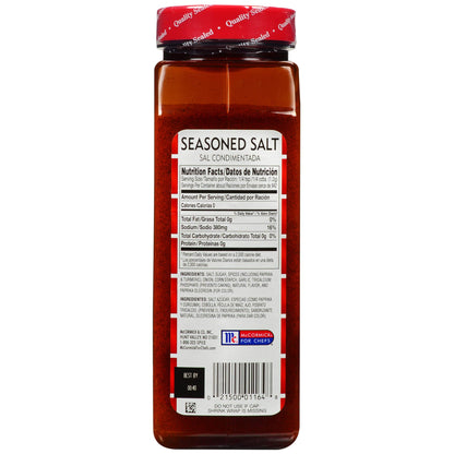 Lawry's Seasoned Salt, 40 oz - One 40 Ounce Container of All-Purpose Seasoned Salt Made with Perfect Blend of Paprika, Celery, Turmeric, Garlic, Salt and Other Spices
