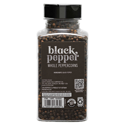 Kirkland Signature Whole Black Peppercorns, 14.1 oz