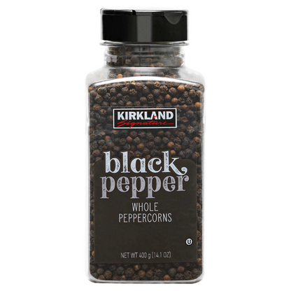 Kirkland Signature Whole Black Peppercorns, 14.1 oz